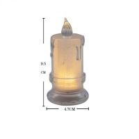 ราคา เทียนอิเล็กทรอนิกส์ เทียน LED เทียนประดับ แสงสีส้ม เปลวไฟพลิ้วไหวสะเหมือนจริง โรแมนติก (23523263595)