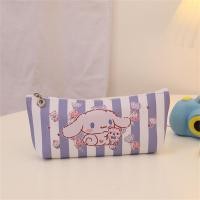 ราคา VIVOLILV 2025 Sanrio กระเป๋าหนังใส่ดินสอ PU น่ารักเมโลดี้เฮลโลคิตตี้คุโรมิ Cinnamoroll สองชั้นเครื่องเขียนกระเป๋าเก็บของรูปหัวใจซิปกระเป๋าใส่ดินสอ (23982955633)