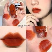 ราคา เกาหลี Velvet Matte Lipstick ของเหลว Ice Cube Velvet ล้างลิปกลอส Pigment ลิปกลอส Matte Lipstick (16850126201)