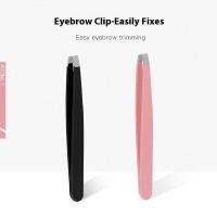 ราคา แหนบตาสแตนเลสสตีล VINTLOOK แหนบถอนขนตาแหนบถอนขนคิ้วแหนบถอนคิ้วปากเฉียงคีมดึงคิ้ว (24087327536)