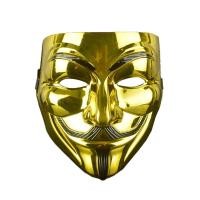 ราคา 1PC Halloween Masquerade Plastic Mask Horror Ghost Face Mask V For Vendetta Mask Full Face Male Hip hop Mask (22736541256)