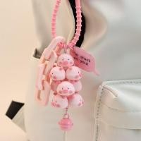 ราคา ของห้อยกระเป๋าหมูแพนด้าซ้อนกัน น่ารัก เหมาะสำหรับคู่รัก พวงกุญแจแฟชั่น (24448454507)