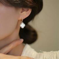 ราคา Fashion Korea Four Leaf Clover Flower Crystal Zircon S925 Stud Earrings For Women Valentines Day Lucky Jewelry (22724867083)