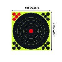 ราคา Shooting Target Stickers สติ๊กเกอร์เป้าซ้อมยิงปืนสีเขียวเรืองแสง สำหรับธนูและปาเป้า ติดง่าย ไม่ทิ้งคราบ (24331279461)