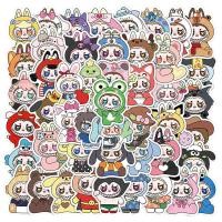 ราคา 51ชิ้นสติกเกอร์การ์ตูน Labubu น่ารัก Labubu อุปกรณ์ต่อพ่วงแบบ DIY สติกเกอร์กันน้ำบัญชีแยกประเภทด้วยมือ (24546249367)