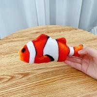 ราคา ของเล่นแมว ตุ๊กตาปลา cat toy fish 20 cm ปลาของเล่นฝ้าย ตุ๊กตาปลาดุ๊กดิ๊ก ของเล่นสำหรับแมวทุกสายพันธุ์ Cat Mint (23997756381)