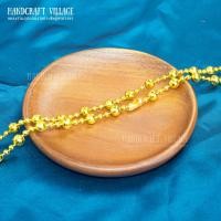 ราคา สังวาลย์ชุดไทย สีเงิน ทอง ยาว140ซม สังวาลย์แม่การะเกด เครื่องประดับชุดไทย สร้อยสังวาลย์ ชุดเพื่อนเจ้าสาว (21922017589)