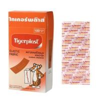 ราคา Tigerplast ไทเกอร์พลาส พลาสเตอร์ปิดแผลชนิดผ้า กล่อง 100 ชิ้น (22222790934)