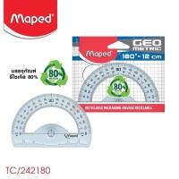 ราคา ไม้โปรเทคเตอร์ Protractor 180 องศา 12 cm Maped (9596536579)