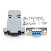 ราคา ชุดหัวประกอบ DB 9 DB9 RS232 Male Female Connector with socket D Sub 9 pin PCB Connector (20970541116)