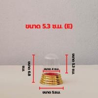 ราคา ครอบพระพลาสติก ฐานวงกลม กำมะหยี่แดง (18544401216)