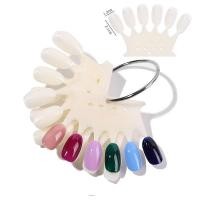 ราคา ชาร์ตโชว์สีทาเล็บ ชาร์ตแบบมงกุฎ ชาร์ตมงกุฎ 60 เล็บ 10 แผ่น สีขุ่น สีใส ชาร์ตโชว์สีทาเล็บ (22598419004)
