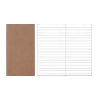 ราคา 64 Pages Kraft Paper Notebook Lined Blank Dot Grid Daily Weekly Monthly Planner Writing Pads Journal Traveler s Notebook Refills (24249083911)