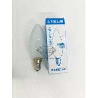 ราคา หลอดจำปา หลอด C35 หลอดไส้ หลอดโคมไฟ 40W ขั้ว E14 มี 2 แบบหลอดใสและหลอดขุ่น (20910205540)