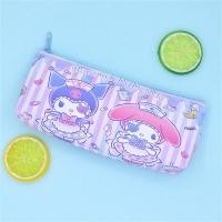 ราคา LVYIMAO Sanrio เคสปากกานักเรียนกระเป๋าใส่ดินสอลายการ์ตูน Kulomi PU ชั้นเดียวเครื่องเขียนกระเป๋าเครื่องเขียนกันน้ำกระเป๋าเก็บของกล่องดินสอ (24315625518)
