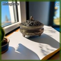 ราคา LivingLuxe กระถางธูปทองเหลืองลายมังกรฟีนิกซ์มีช่องใส่ธูปเครื่องหอม (23921433455)