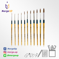 ราคา พู่กัน หัวกลม มาสเตอร์อาร์ต Master Art จิตรกรน้อย เบอร์ 00 1 2 4 5 6 7 8 9 10 11 12 (8022407688)