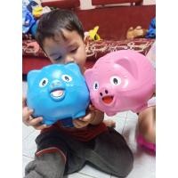 ราคา กระปุกออมสิน ออมสินหมู ออมสินหมูน้อยน่ารัก หยอดเงิน เหรียญ แบงค์ (17950674520)