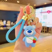 ราคา พวงกุญแจหมีถัก เครื่องประดับน่ารัก ตุ๊กตาน่ารักประณีต พวงกุญแจรถ จี้ห้อยกระเป๋า ของขวัญคู่ เครื่องประดับแขวนกระเป๋าเป้สะพายหลังที่มีเสน่ห์ (24419652144)