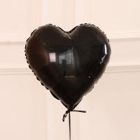 ราคา ฟิล์มอลูมิเนียมรูปหัวใจสีดำ18นิ้วลูกโป่งสีขาวรูปดาวห้าแฉกลูกโป่งสำหรับถ่ายภาพสีขาวดำ KTV สตูดิโอถ่ายภาพบาร์ (21268282477)