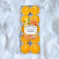 ราคา เทียนหอม ค่าส่งถูก มีสินค้า ส่ง ได้ของไว เทียนสปา เทียน เทียนทีไลท์ เทียนอโรม่า กลิ่นดอกไม้ เทียนดอกไม้ ของชำร่วย 1 แพค มี 10 ถ้วย (20431102495)