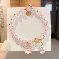 ราคา สร้อยข้อมือลูกปัดดอกไม้คริสตัลเย็นๆ สไตล์สาวญี่ปุ่นและเกาหลี (23718872513)