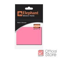 ราคา Elephant กระดาษโน้ต กระดาษโน๊ต กระดาษโน๊ตกาวในตัว สีนีออน สีพาสเทล 2X3 นิ้ว 50 แผ่น จำนวน 1 ชิ้น (24390294040)