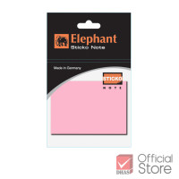 ราคา Elephant กระดาษโน้ต กระดาษโน๊ต กระดาษโน๊ตกาวในตัว สีนีออน สีพาสเทล 2X3 นิ้ว 50 แผ่น จำนวน 1 ชิ้น (19051642551)
