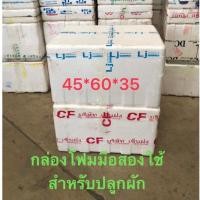 ราคา กล่องโฟมใบใหญ่มือสอง ใช้สำหรับปลูกผัก (22589728933)