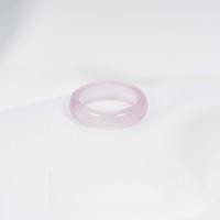 ราคา แหวนหินโมราบราซิลธรรมชาติหินโมราขาวแบบวินเทจทำจากหยกที่จับแบบแหวนยืดหยุ่นได้แหวนหินคาลซิโดนีหยกคู่ (24087302796)