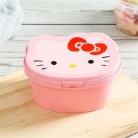 ราคา ซื้อ 1 แถม 2 กล่องข้าว Sanrio Hello Kitty พร้อมช้อนฟรี Lasting Lock สดป้องกันการรั่วหนา Crisper กล่องถนอมอาหารแบบพกพา Yunni (24384180286)