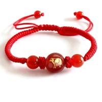 ราคา Calistouk สร้อยข้อมือเชือกสตริงสีแดงโชคดีสไตล์จีนแบบถักปรับได้สร้อยข้อมือแฟชั่นเครื่องประดับคนรักของขวัญปีใหม่ (23343683718)