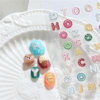 ราคา INS Wind Rabbit Strawberry Nail Art Stickers 5D relief three dimensional Nail Decoration sweet and cute cartoon fresh floral graffiti Stickers Decal (22522485861)