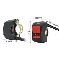 ราคา XINGHEC2 สวิตช์ไฟหน้า LED สวิตช์มือจับรถจักรยานยนต์แบบสอง สามบรรทัดสวิตช์ไฟขับขี่รถจักรยานยนต์ปุ่มสวิตช์ไฟมอเตอร์ไซค์ปุ่มสวิทช์ (23871679916)