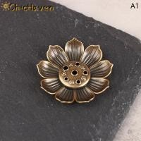 ราคา ChicHaven ที่จุดธูปอัลลอยด์1ชิ้นแท่นวางธูปดอกบัวดอกบัวทองสัมฤทธิ์ (22980481596)