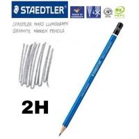 ราคา STAEDTLER Mars Lumograph ดินสอ เขียนแบบ มีหลายระดับความเข้ม 6B 4B 3B 2B B HB F H 2H EE (19742967455)