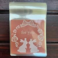 ราคา ถุงฝากาว ถุงแถบกาวขนาด 7x7 ซม ถุงกาวใส่ขนม ถุงฝากาวใส่คุกกี้ ลายน่ารัก (20895825066)