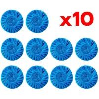 ราคา 20ชิ้น ก้อนดับกลิ่นสีฟ้าในชักโครก ก้อนสีฟ้าใส่ชักโครก 10ก้อน แพ็ค (23034173230)