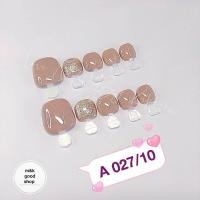 ราคา เล็บเจลราคาถูก เล็บเจล เล็บปลอมสำเร็จรูป เล็บเจลเท้า เล็บปลอมเท้า งานสีเจลทุกขั้นตอน LST002 (19824398251)