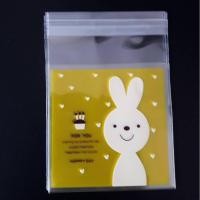 ราคา ถุงฝากาว ถุงแถบกาวขนาด 7x7 ซม ถุงกาวใส่ขนม ถุงฝากาวใส่คุกกี้ ลายน่ารัก (20895825077)