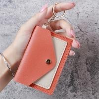 ราคา New Creative Fashion Small Holder Women Candy Color Keychain Accessories Student Bus Wallet (23920709824)