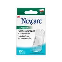 ราคา 3M Nexcare Transparent พลาสเตอร์ ขนาด25x72มม สีใสและสีเนื้อ 1 กล่อง 10 ชิ้น (23035336920)