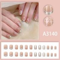 ราคา พร้อมส่ง เล็บเจลปลอมเล็บปลอม สไตล์โมเดิร์น เล็บใช้งานง่าย กล่องละ 24 ชิ้น (24055841022)