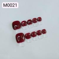 ราคา เล็บเจลราคาถูก เล็บปลอม เซ็ตสีแดง 20 สี เล็บเจล เล็บปลอมสำเร็จรูป เล็บเจลเท้า เล็บปลอมเท้า งานสีเจลทุกขั้นตอน LST018 (22818090839)