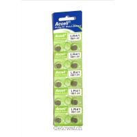 ราคา ถ่านกระดุม Accell LR41 L736 AG3 392 192 1แผง 10ก้อน (1277300078)