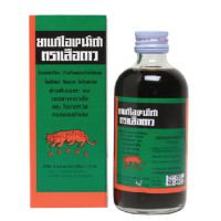 ราคา แก้ไอน้ำดำตราเสือดาว 60ml 120ml ขับเสมหะ บรรเทาอาการไอ (21931818748)