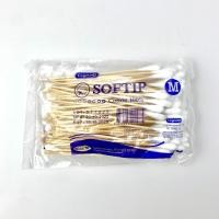 ราคา สำลีก้าน ไซส์ S M L สำลีพันก้านไม้ Longmed Softip ลองเมด ซอฟท์ติพ ขนาด 100 ก้าน (18444057842)