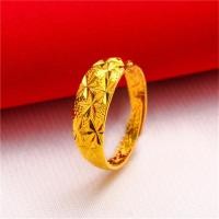 ราคา 2024 New Color Gold Ring Men Women Fashion Love Rose Ring Adjustable Opening Ring Delicate Jewelry Accessories (22937057211)