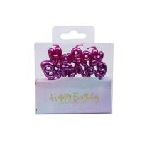 ราคา เทียนวันเกิด HBD Happy Birthday เทียนแฮปปี้เบิร์ดเดย์ เทียนปักเค้ก (23545089737)