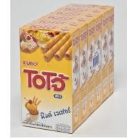 ราคา โอโจ้ เวเฟอร์ชนิดแท่งสอดไส้ครีม มี 3 รส นมสตรอเบอรี่ช็อคโกแล็ต 17กรัม แพค6กล่อง (20396644382)